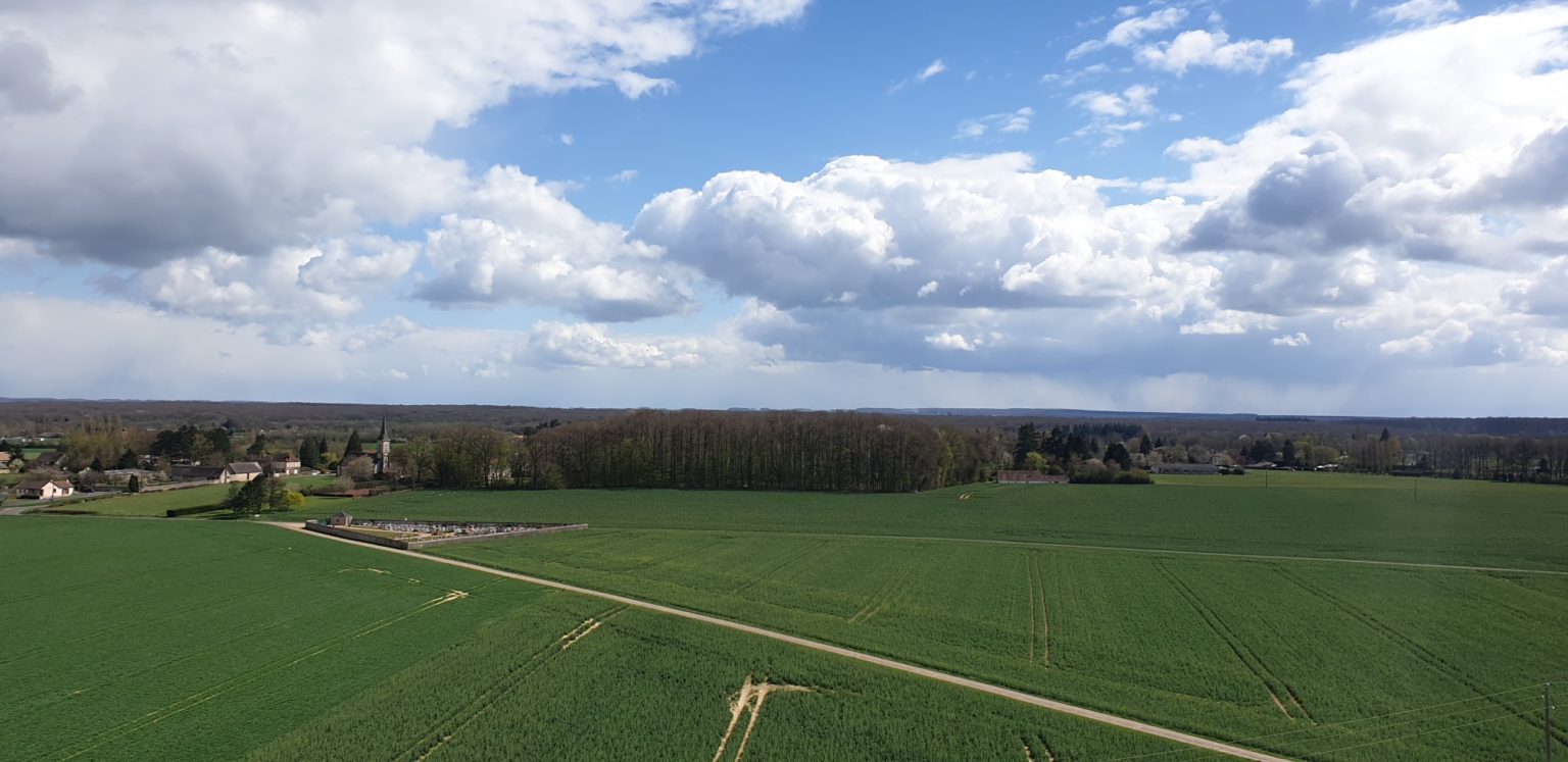 La Framboisière vue du château d’eau Mairie de La Framboisière