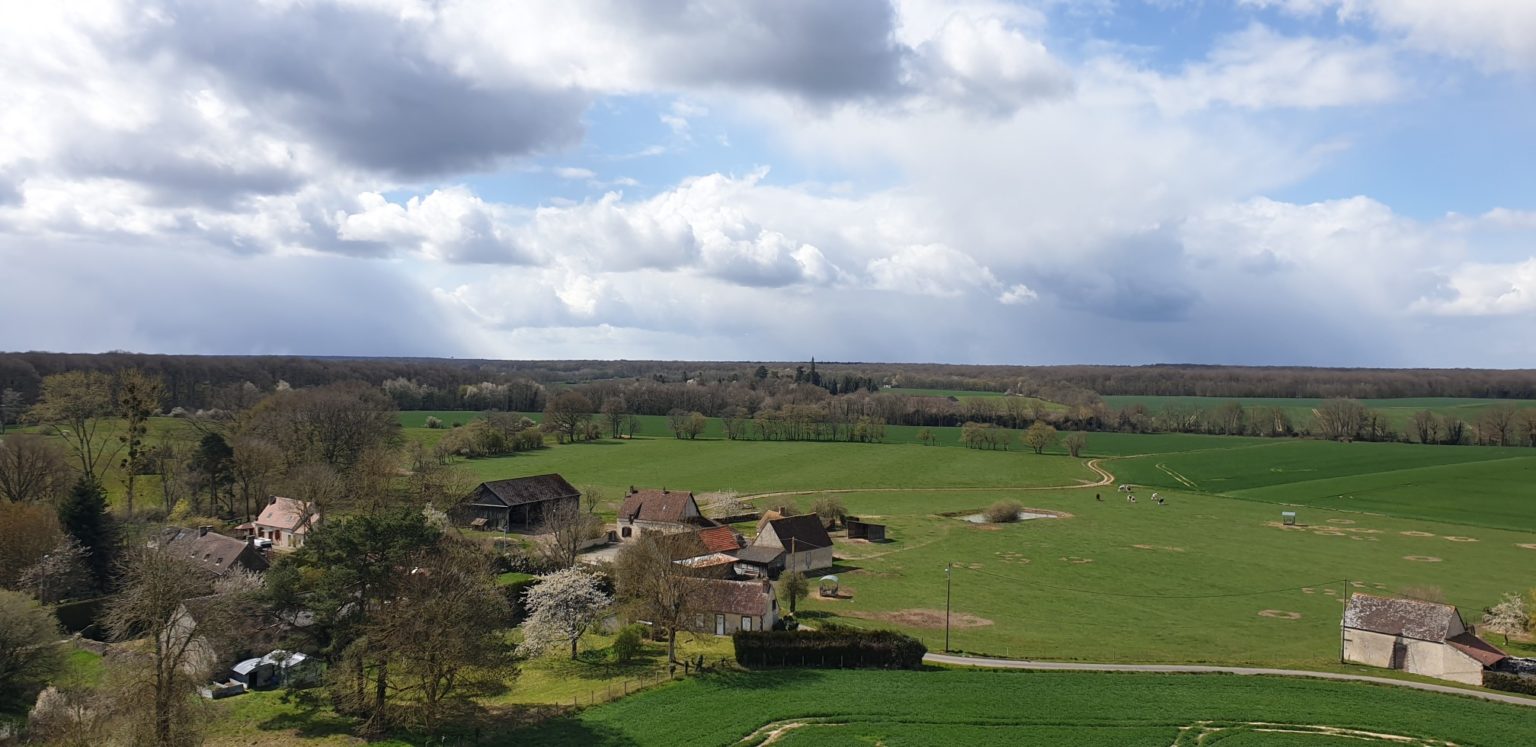 La Framboisière vue du château d’eau Mairie de La Framboisière